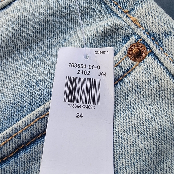 Old Navy Distressed Jeans Pants 👖 O.G. Straight Ankle High-rise - Picture 6 of 14